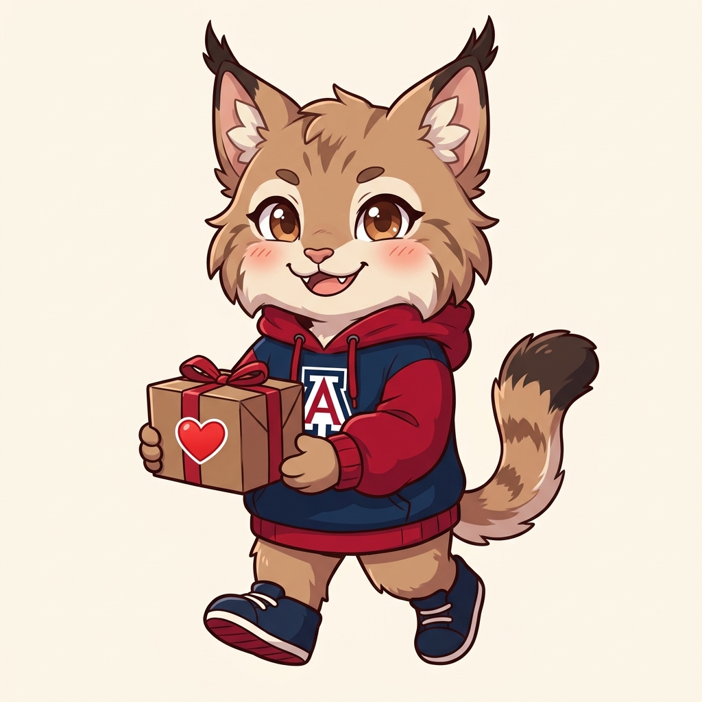 Wildcat Collegiate Helper Mascot